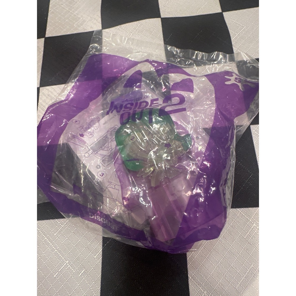 Inside Out 2 Disgust McDonald's Happy Meal Toy Sealed New in Package 2024